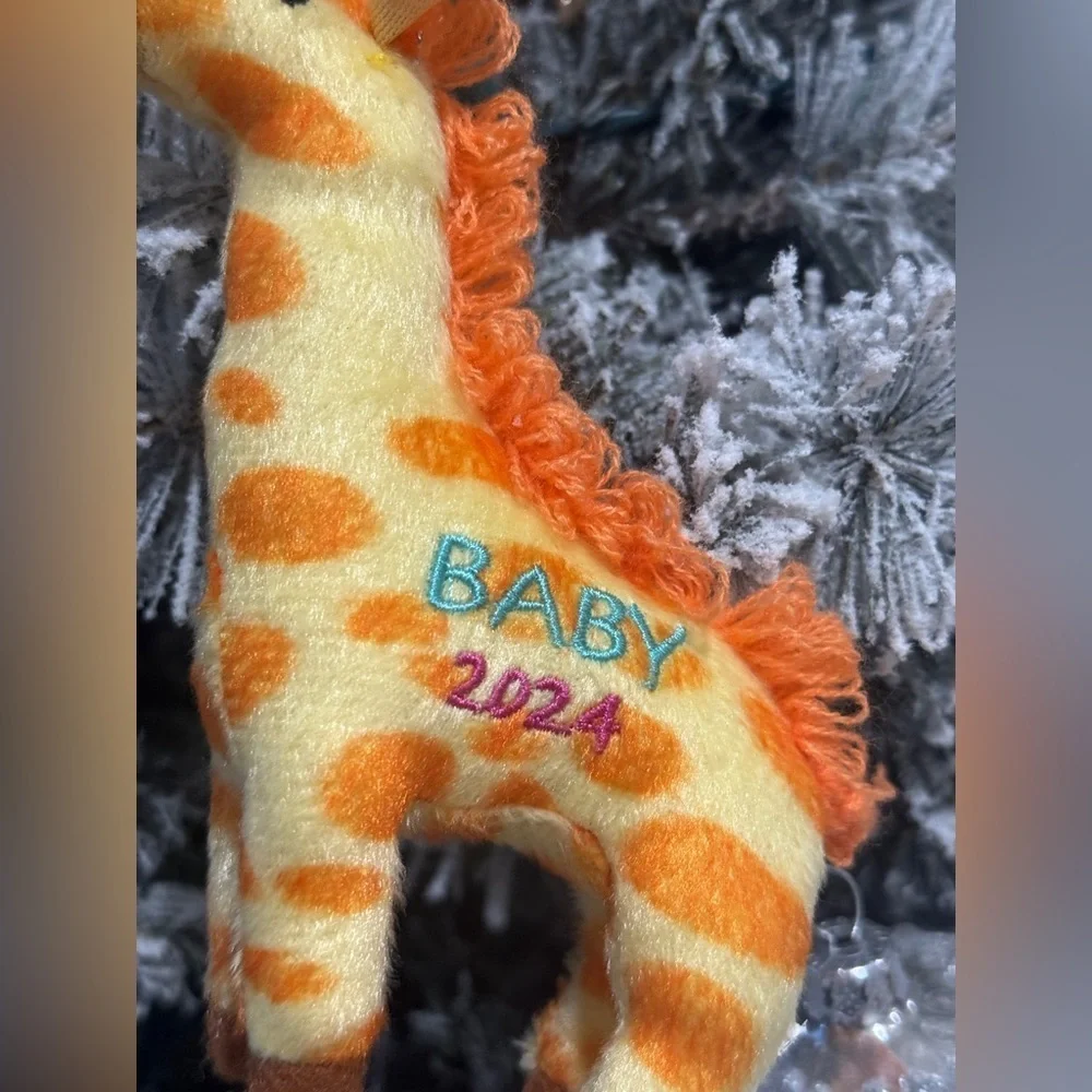 Target 2024 Baby’s First Christmas Giraffe Tree Ornament Wondershop keepsake